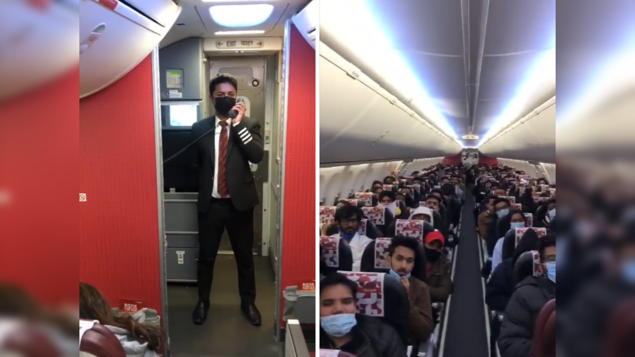 SpiceJet pilot's announcement goes viral