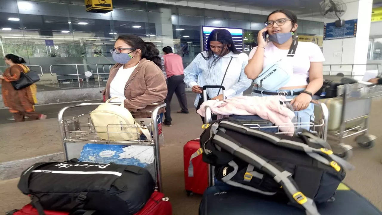 Assam students stranded in Ukraine back in Guwahati