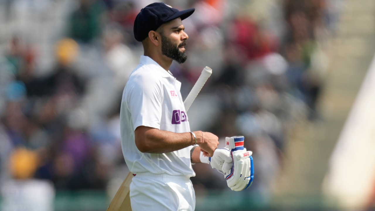 Virat Kohli 100th Test-AP