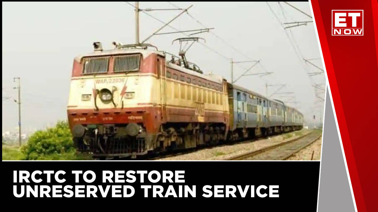IRCTC Drop 5 Each, Unreserved Train Service Restored