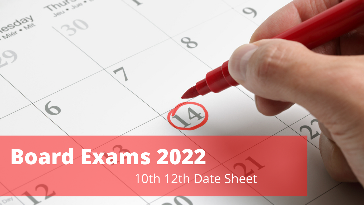 Board Exams 2022 Time Table News Check date sheet for CBSE, ICSE, TS