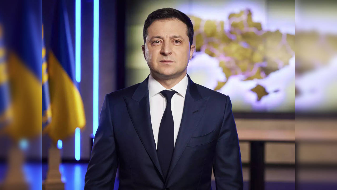 Ukrainian President Volodymyr Zelensky