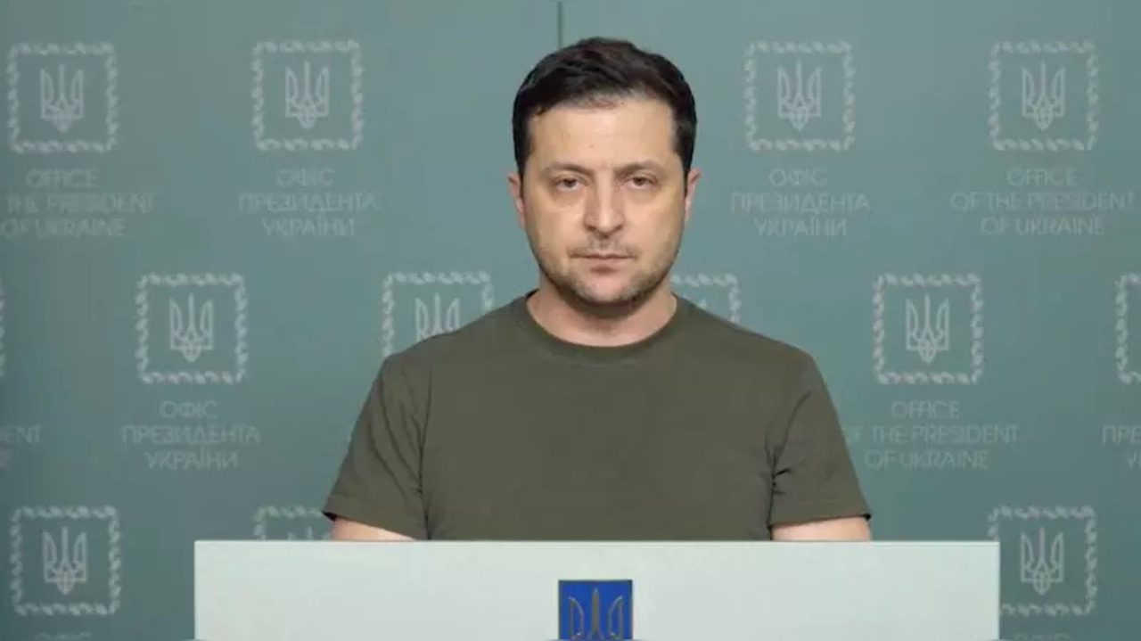 Ukrainian President Volodymyr Zelensky