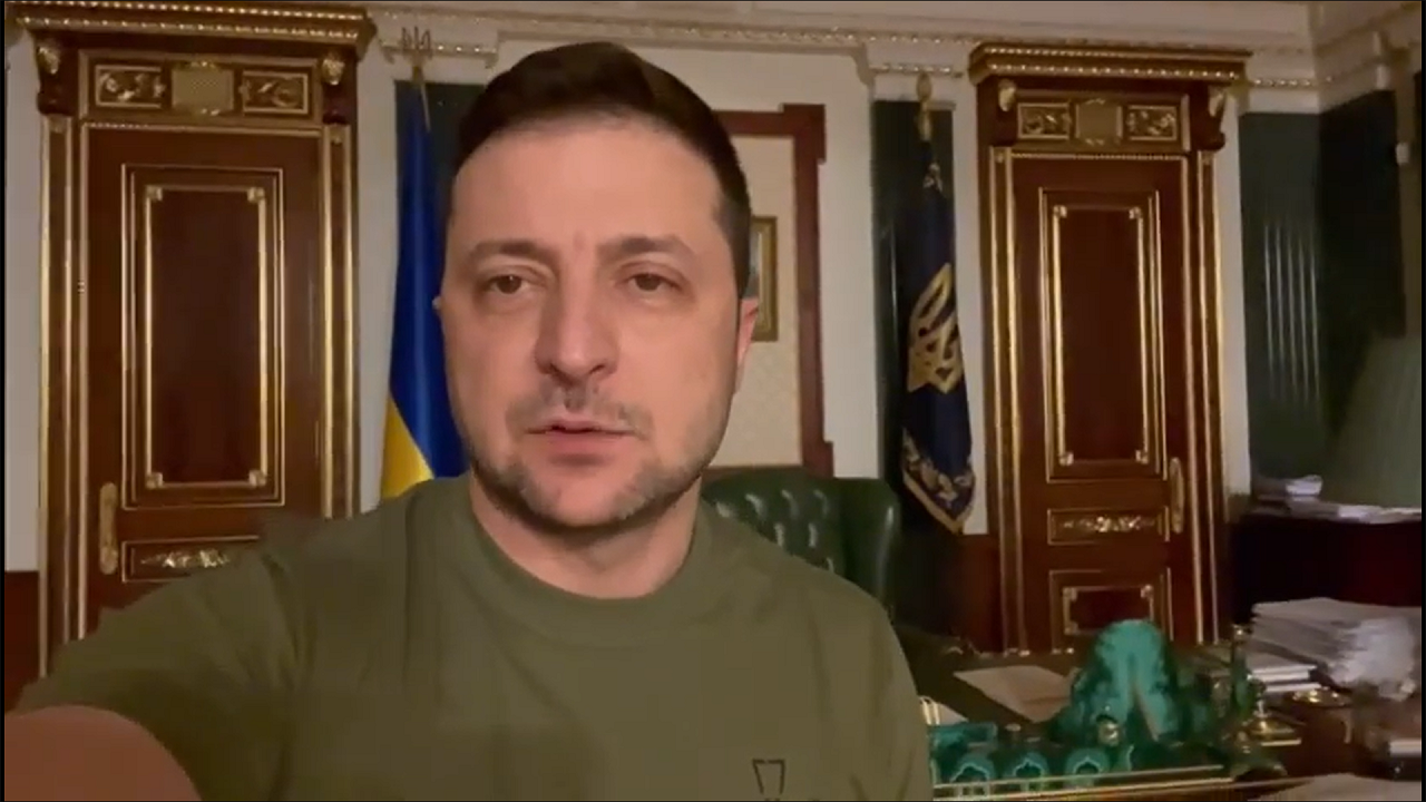 Ukraine President Volodymyr Zelensky