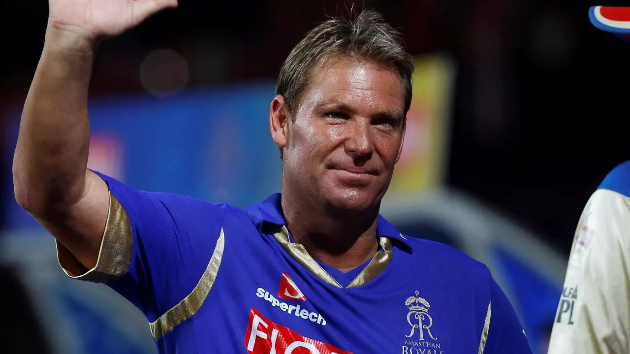 Shane Warne Rajasthan Royals