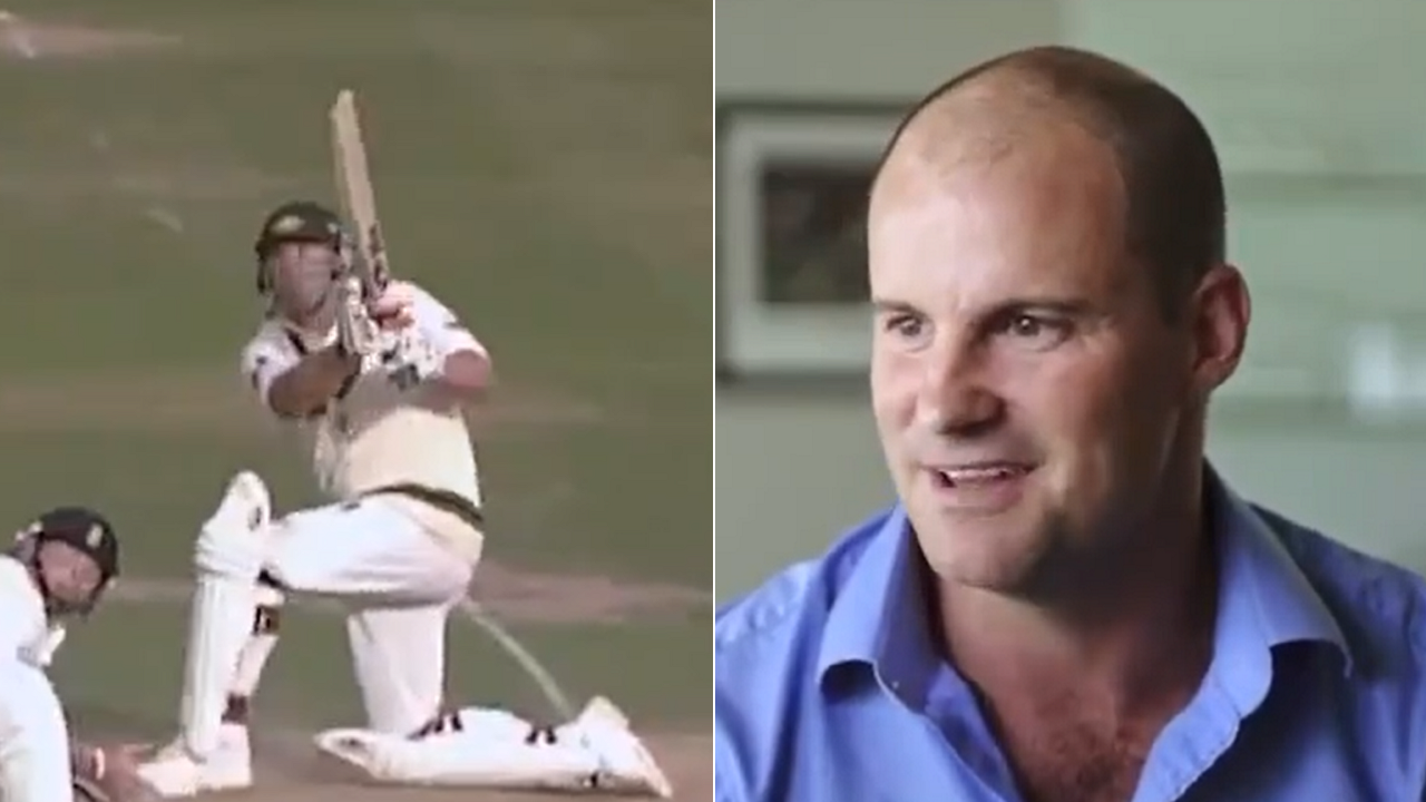 Shane Warne six Strauss