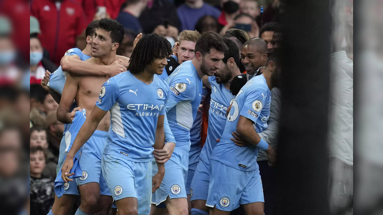 Manchester City vs Arsenal-AP