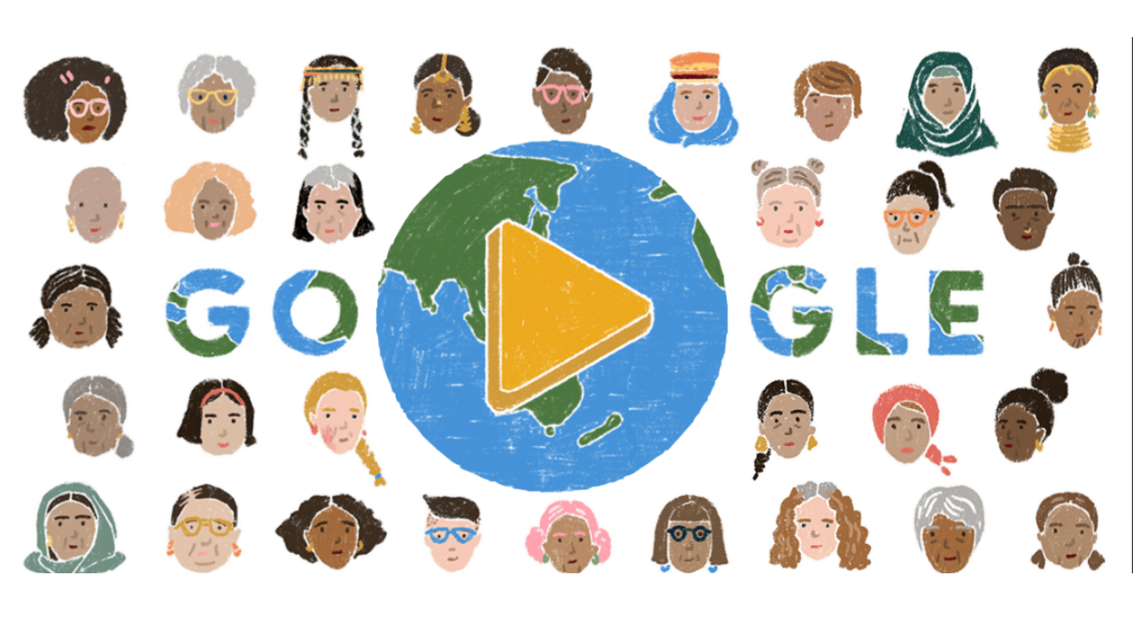 International Women�s Day Google Doodle