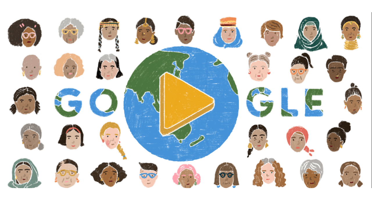 International Women's Day Google Doodle 