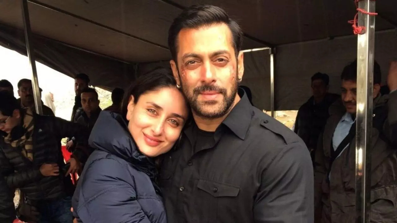 Kareena with Salman Khan