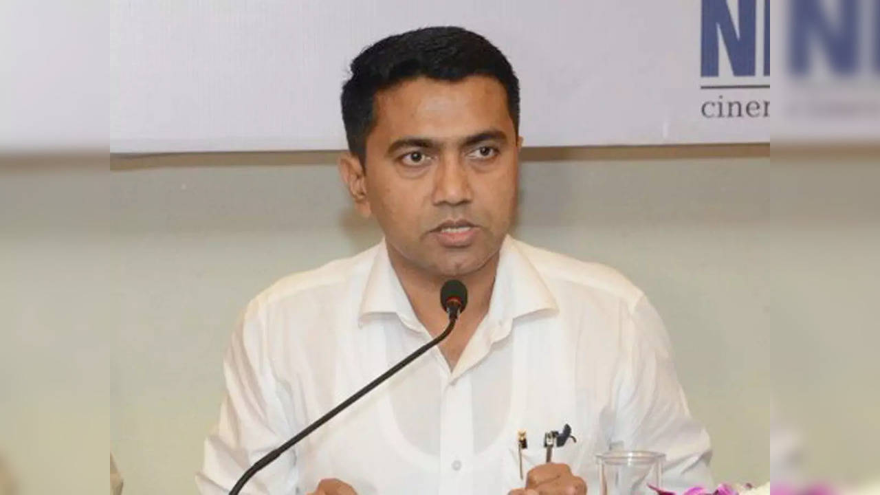 Goa CM Pramod Sawant