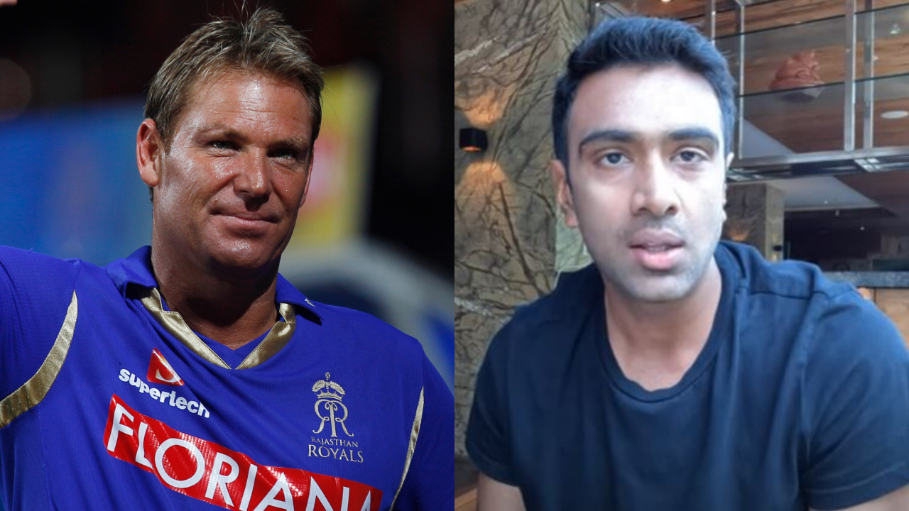 Shane Warne R Ashwin