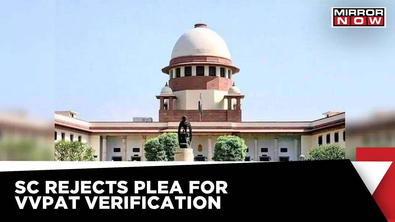 Supreme Court Rejects Vvpat Verification Plea Assembly Elections 2022 Latest News Updates 0130