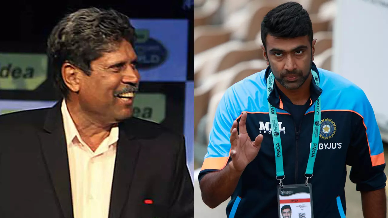 How Kapil Dev congratulated R Ashwin after veteran-spinner-surpassed-his-record-of-434-Test-wickets-in-Mohali