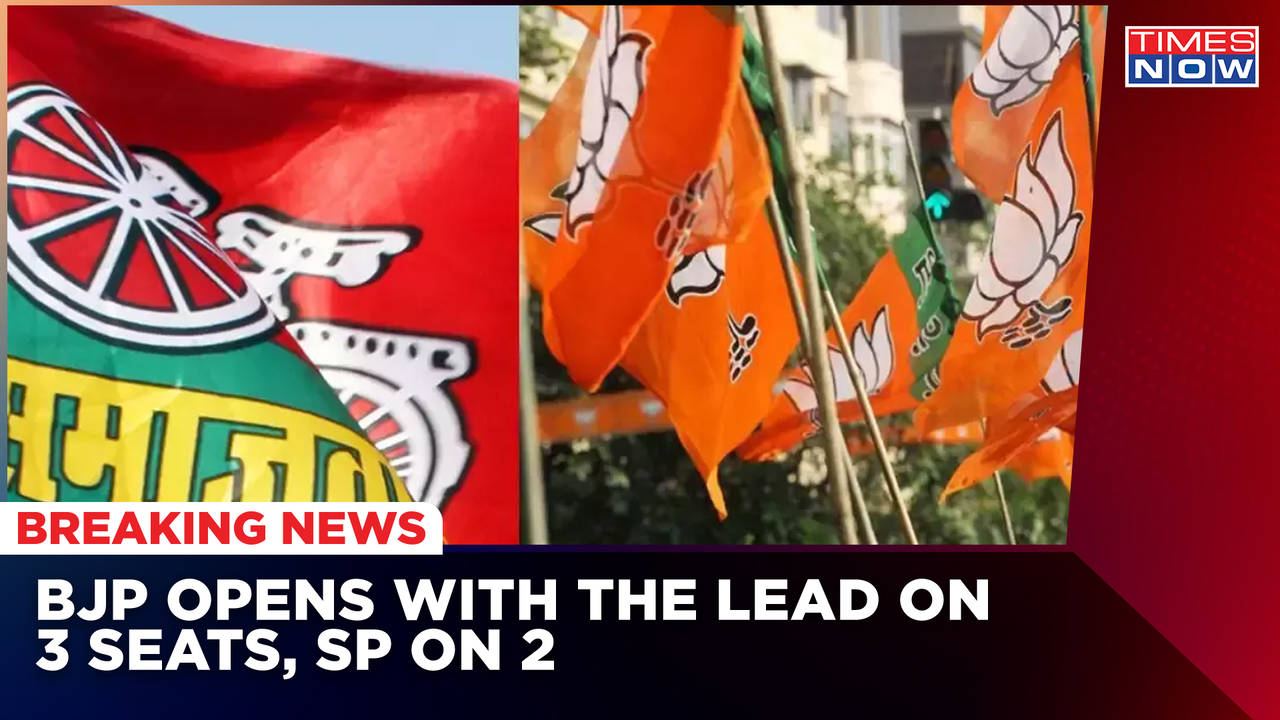 UP Election Results 2022: BJP Opens With 3 Leads In UP, SP On 2 ...