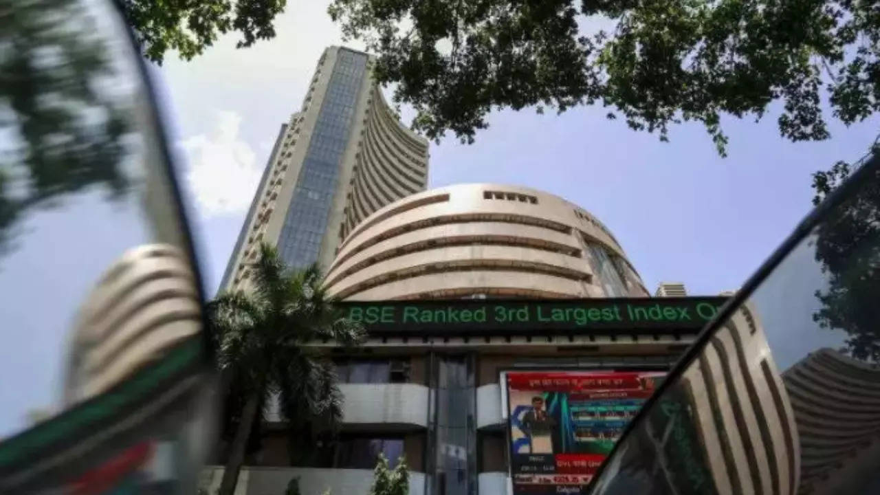 Sensex ends higher