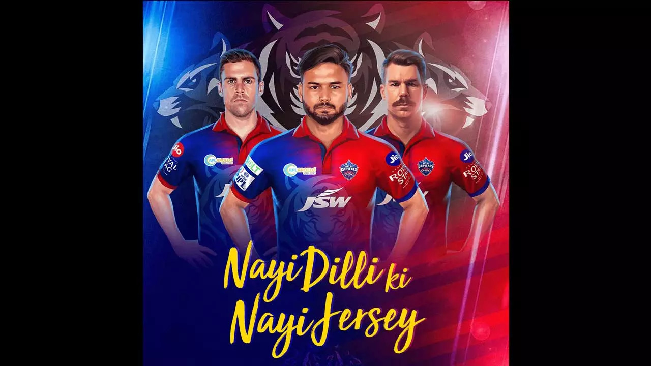 Delhi Capitals unveil jersey for IPL 2022