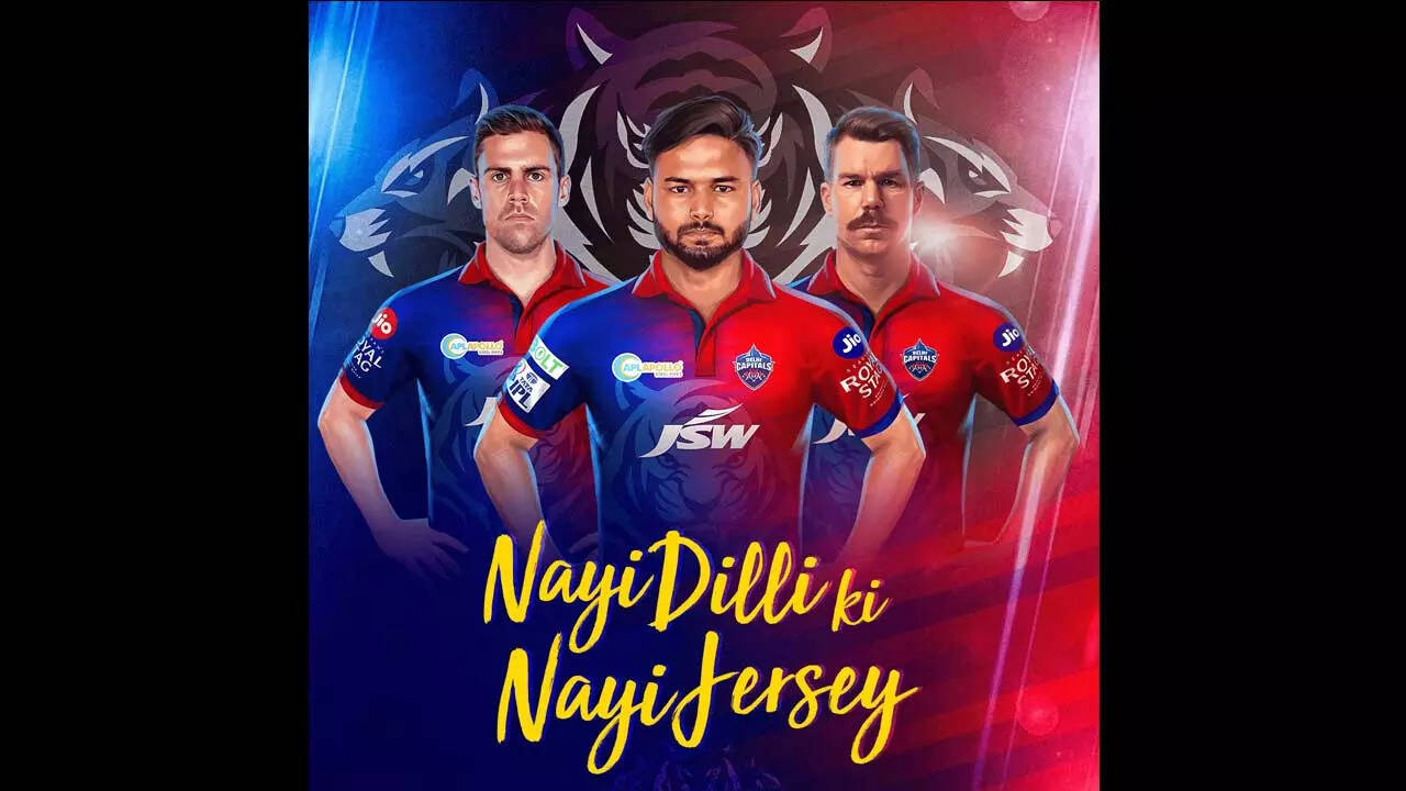 Delhi Capitals unveil new jersey for 