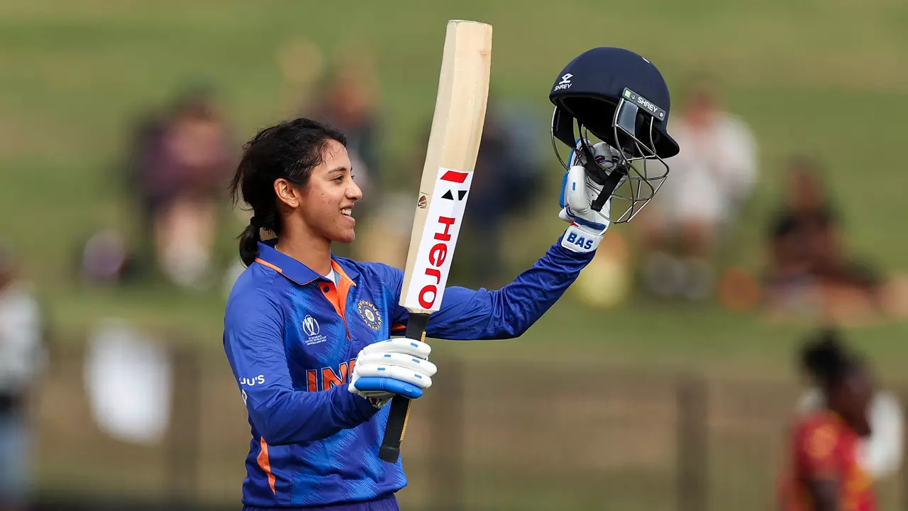 Smriti Mandhana scored 123 as India hammered Windies