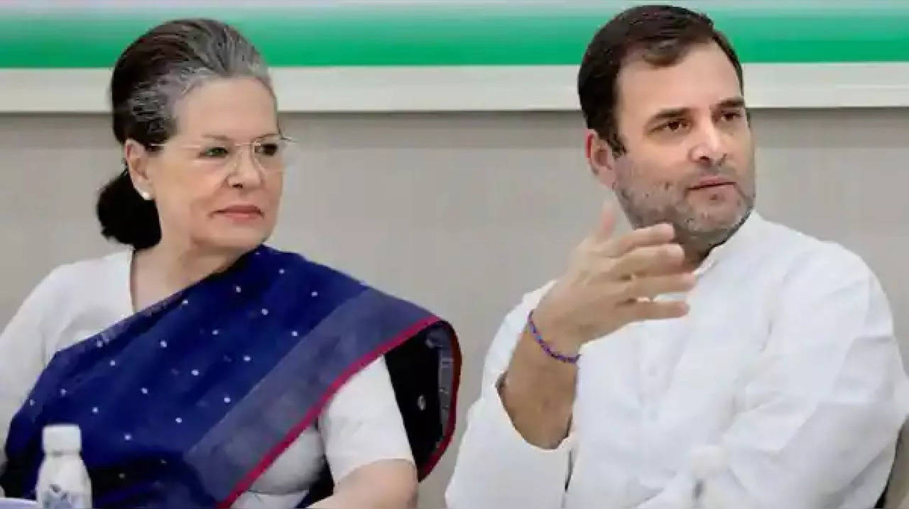 Sonia Gandhi and Rahul Gandhi