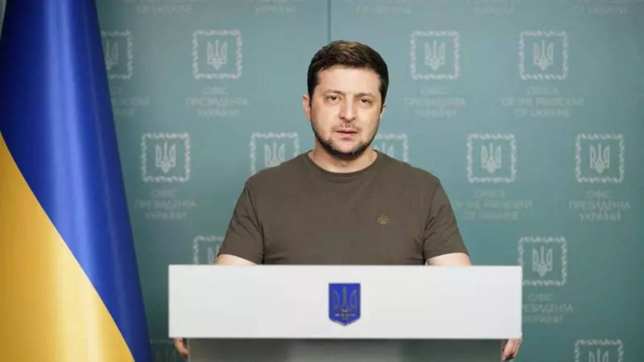 Ukrainian President Volodymyr Zelensky