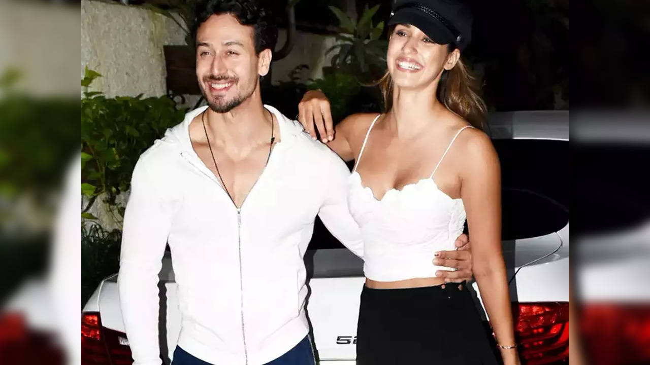 Tiger Shroff with Disha Patani