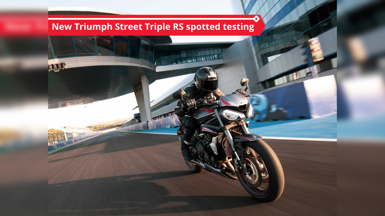 New Triumph Street Triple RS in the making