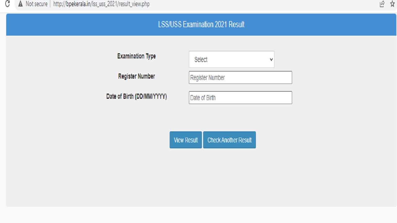 USS, LSS Result 2021: Declared on keralapareekshabhavan.in - steps