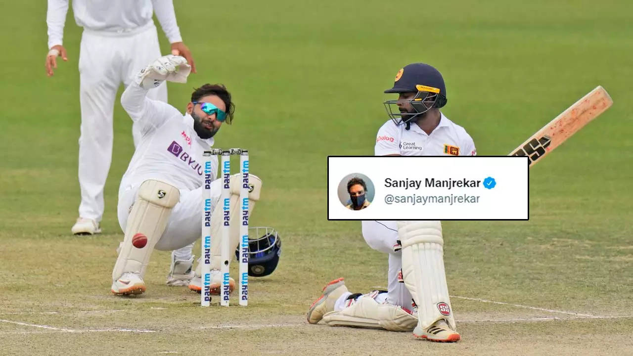 Sanjay Manjrekar's old tweet on Rishabh Pant has resurfaced