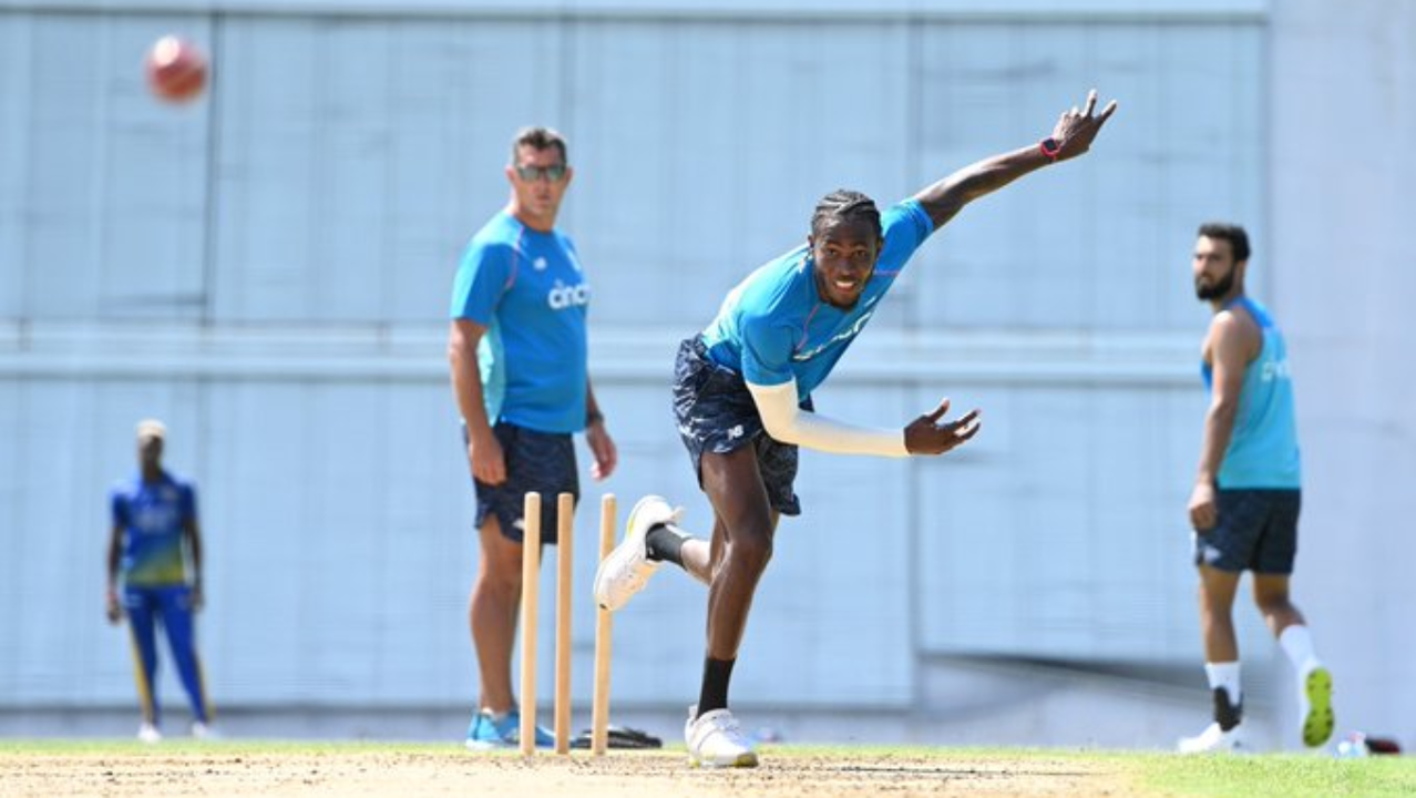 Jofra Archer Twitter @Barmy Army