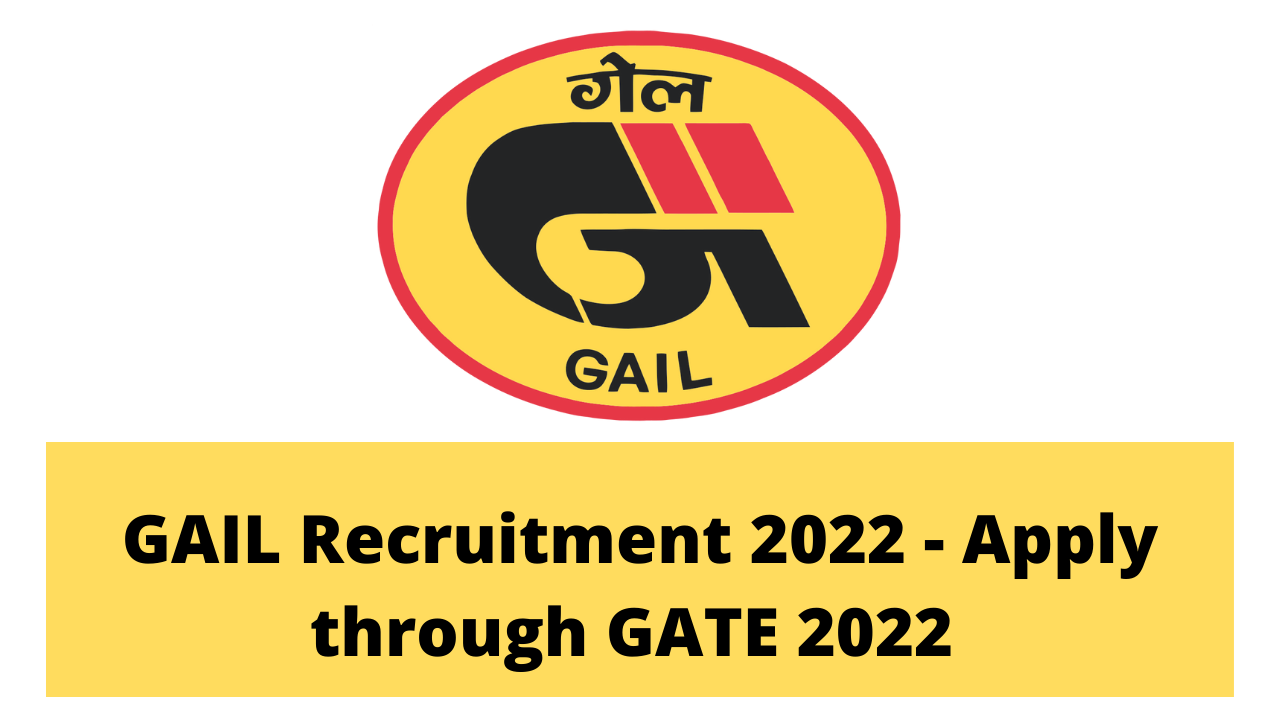 GAIL recruitment