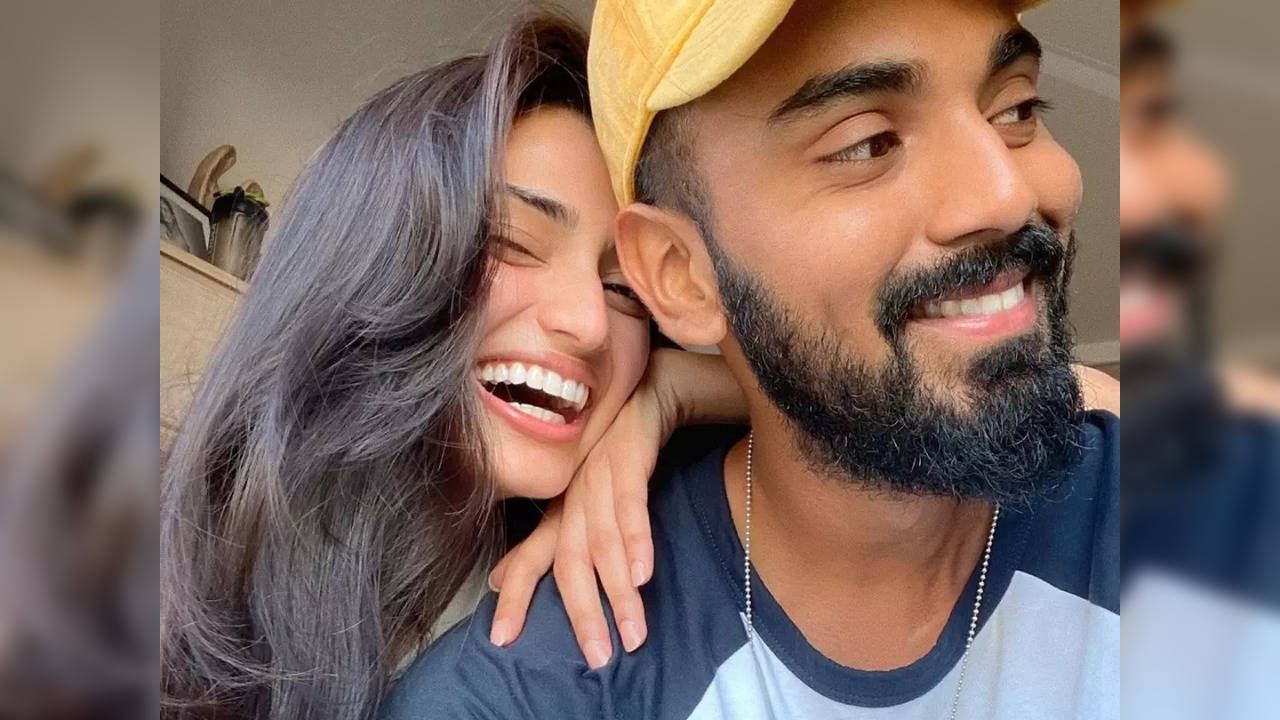 Athiya Shetty with KL Rahul