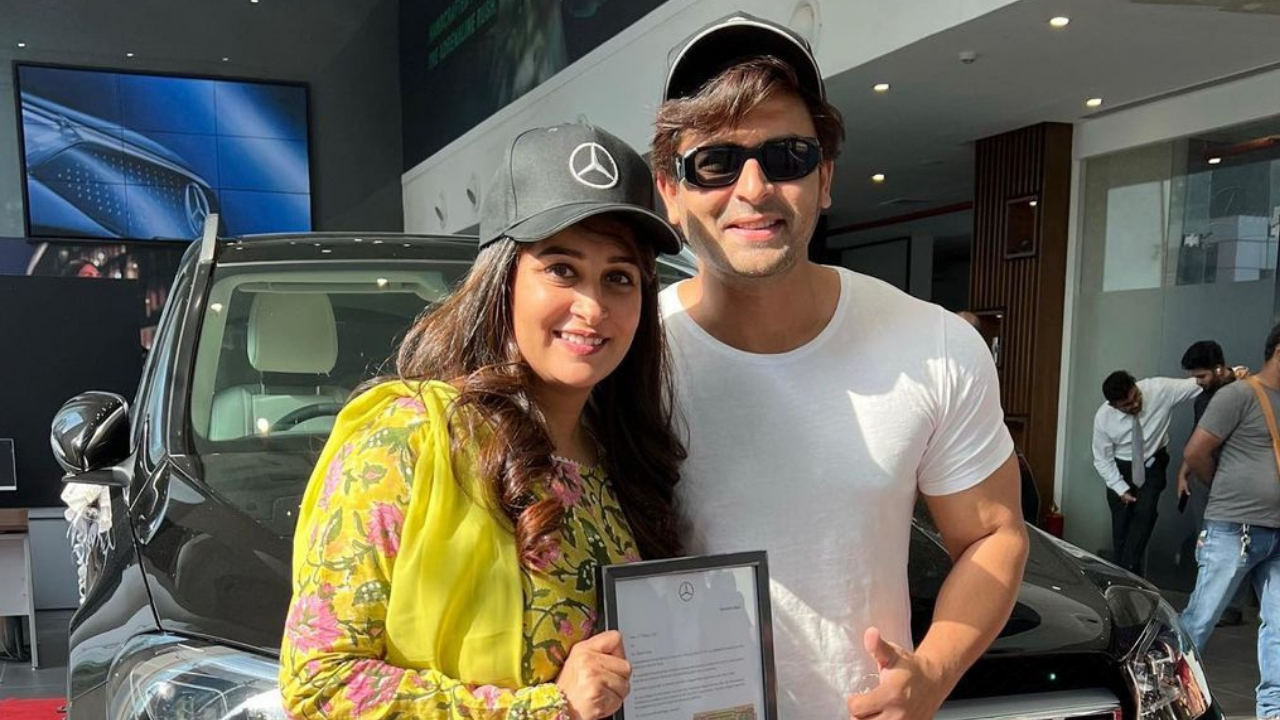 Shoaib Ibrahim with wife Dipika