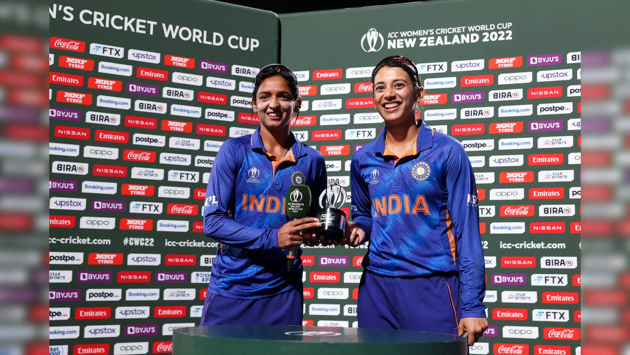 Smriti Mandhan Harmaanpreet Kaur @BCCI