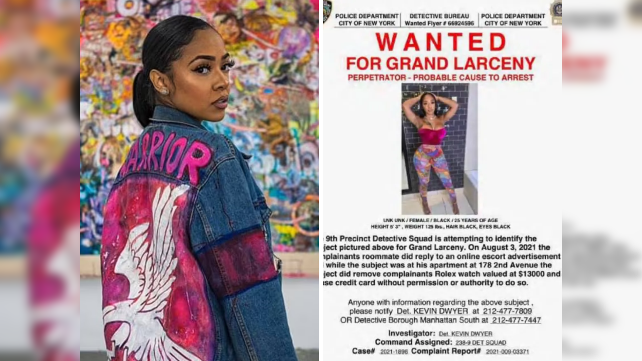 Police use innocent influencer's photo on wanted poster