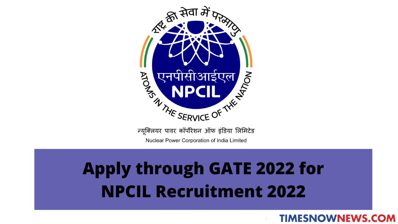 NPCIL GATE 2022