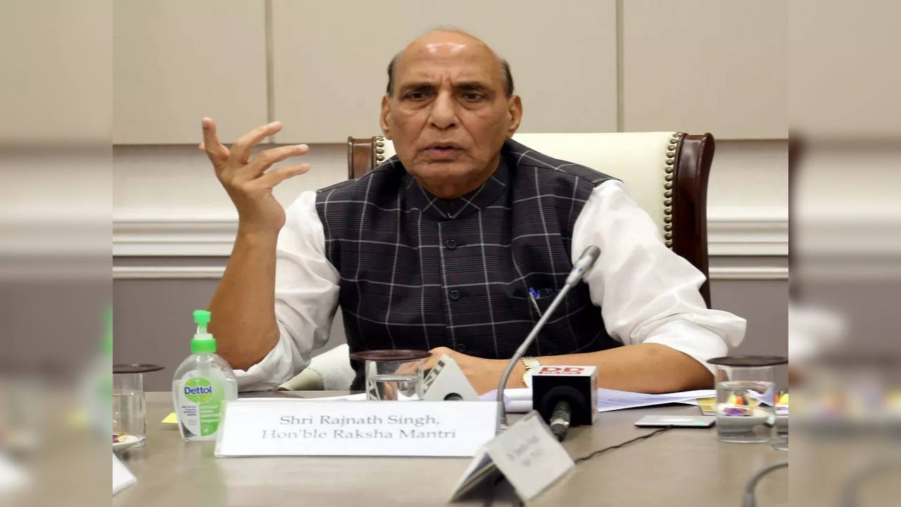 Defence Minister Rajnath Singh