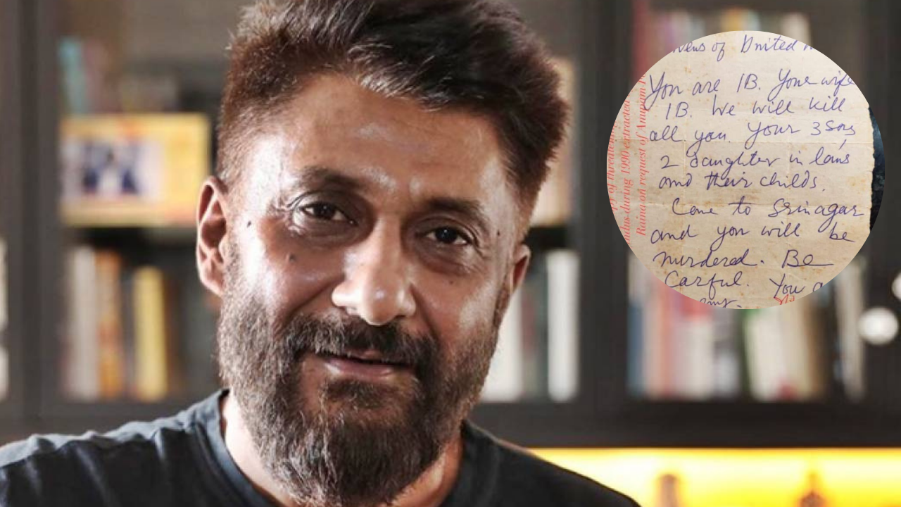 Vivek Agnihotri shares threatening letter issued to Kashmiri Pandit family