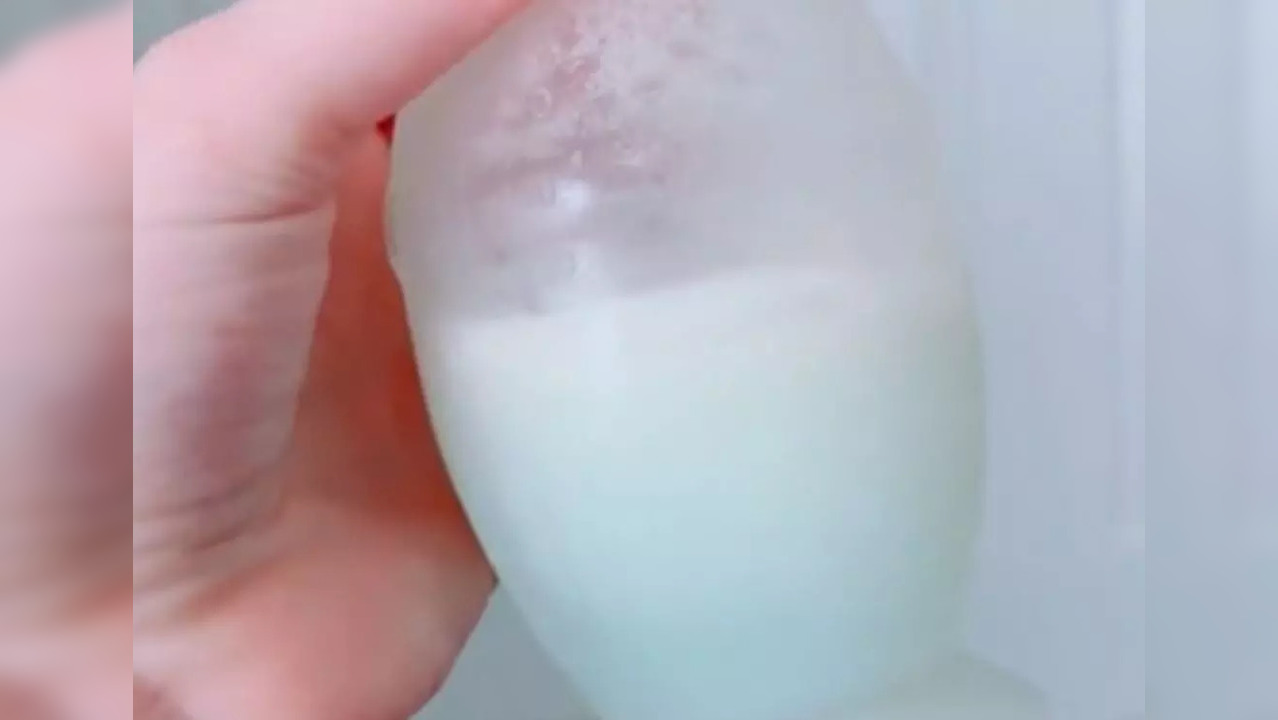 blue breast milk