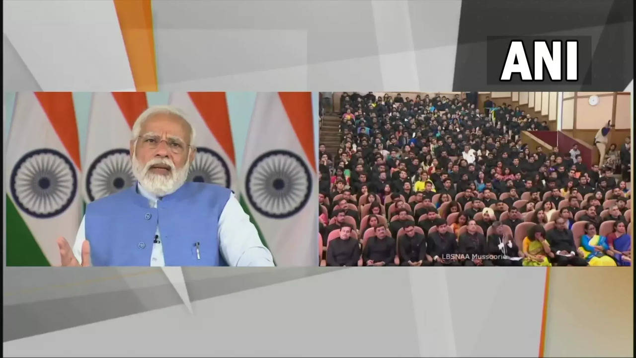 PM Modi at LBSNAA