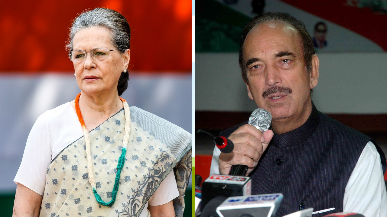 Sonia Gandhi - Ghulam Nabi Azad - ians