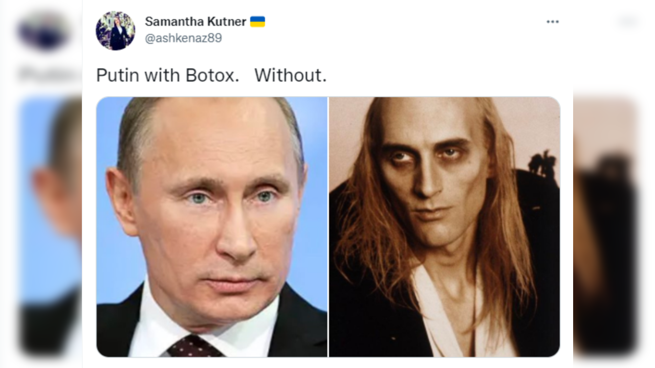 Putin botox meme