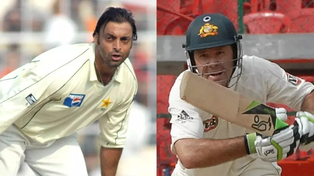 Shoaib Akhtar Ricky Ponting