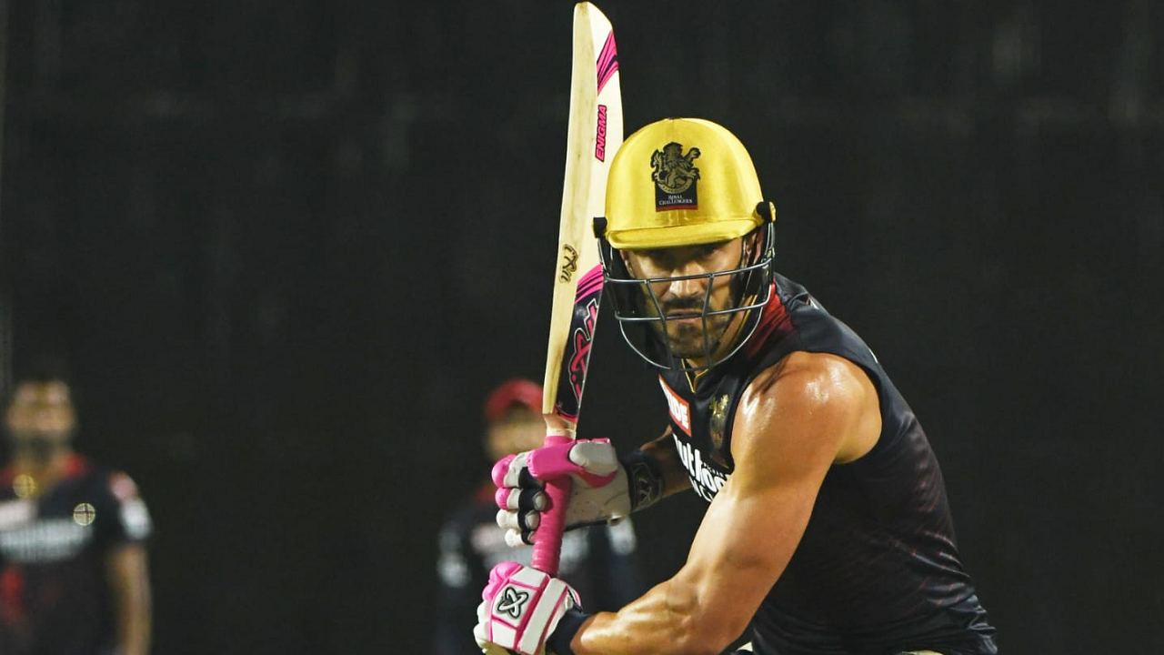 Faf du Plessis RCB camp