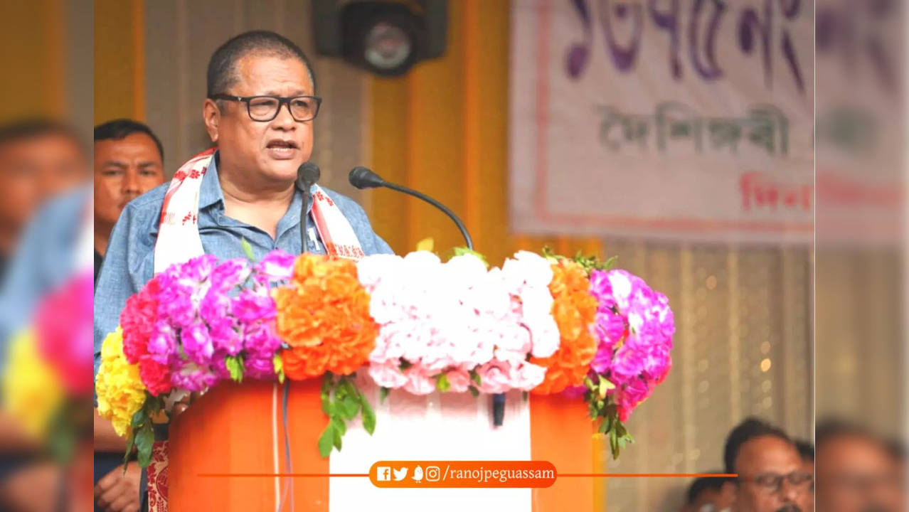 Assam Education Minister Ranoj Pegu