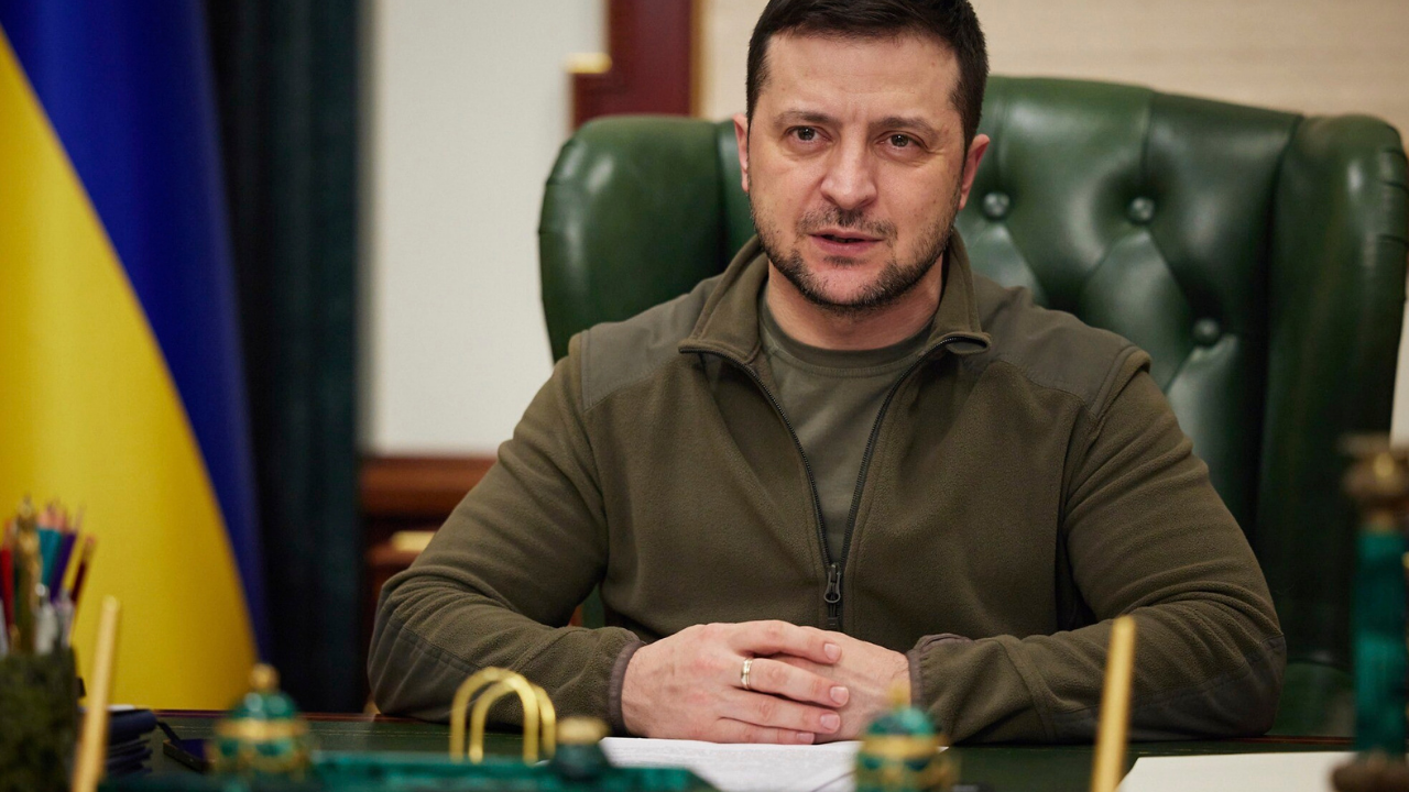 Ukrainian President Volodymyr Zelenskyy