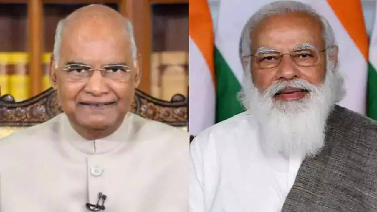 president kovind pm modi