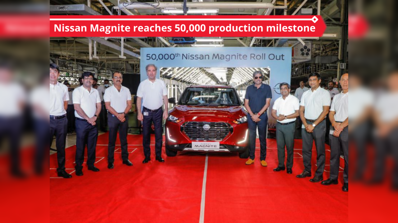 Nissan has produced 50,000 units of Magnite