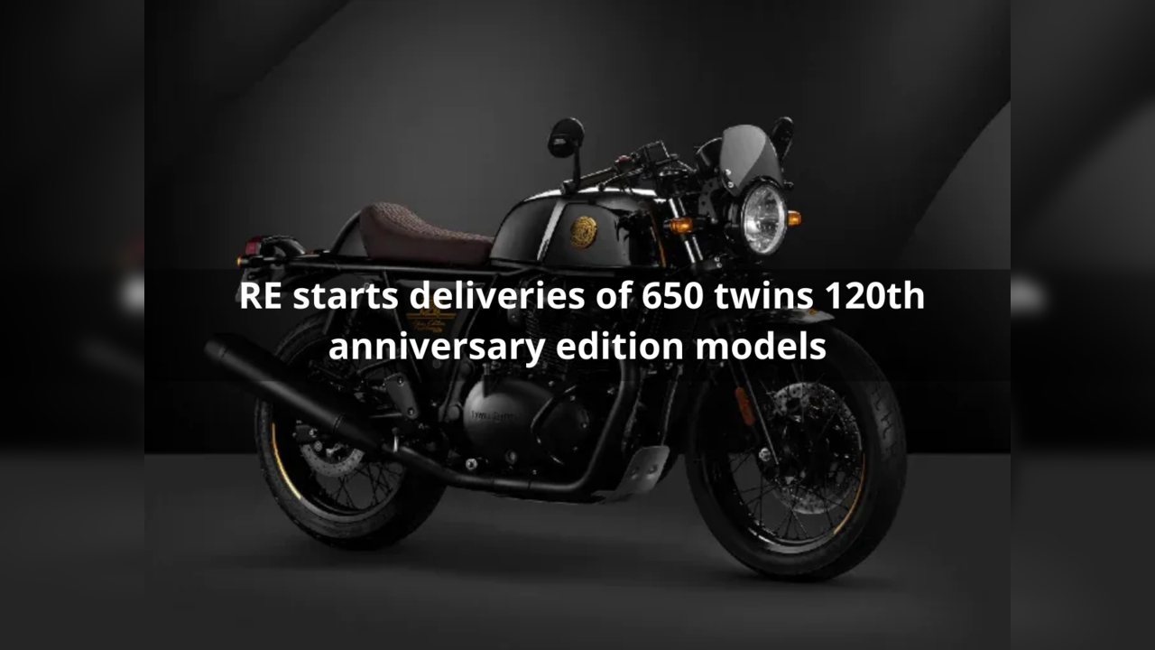 RE 650 twins' anniversary edition