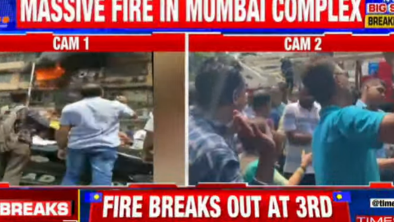 Mumbai fire